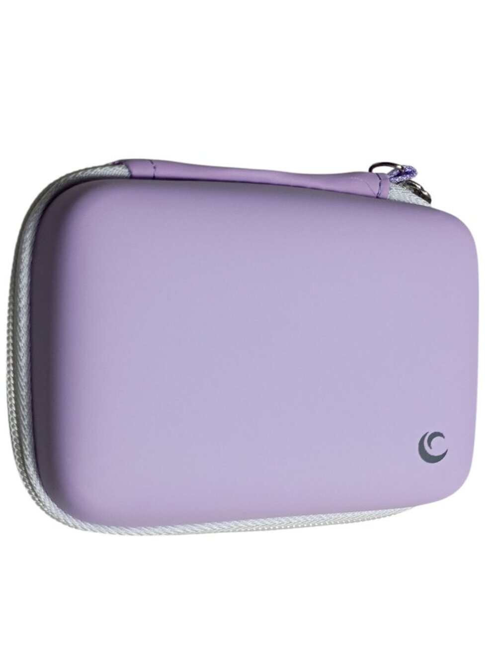 Comecase Hard Shell Zipper Storage Case With Lanyard Clip